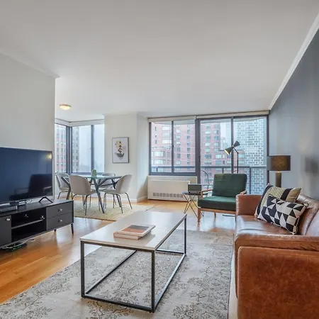 Ferienwohnung Midtown 2Br W Pool Gym Parking Nr Broadway Nyc-381